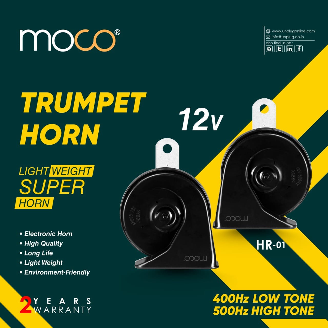 Moco HR-01 Trumpet Horn