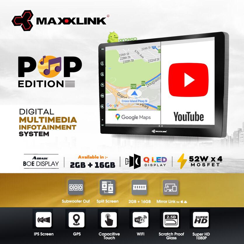 Maxxlink POP Series Android System - 2GB / 16GB