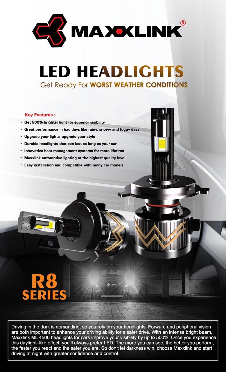 Maxxlink R8 Series LED Lights